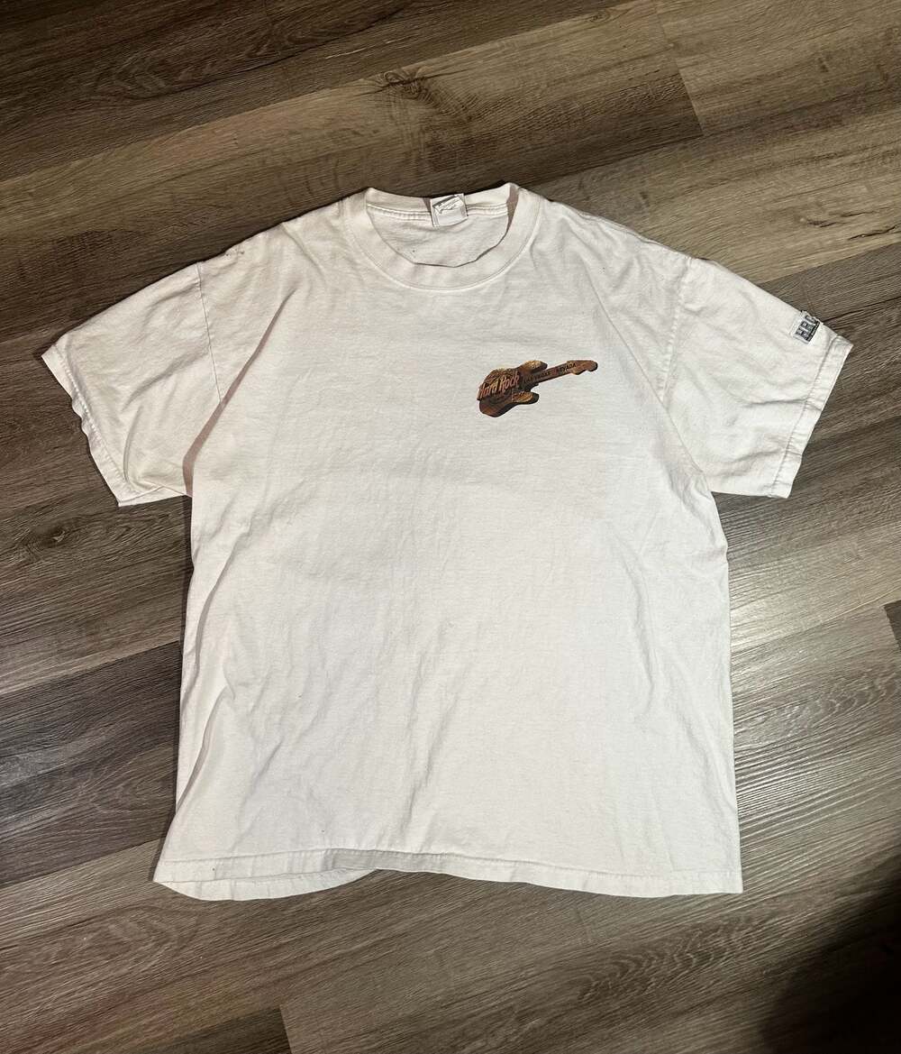 Hard Rock Cafe Las Vegas Music For Life Graphic T-Shirt Size Large